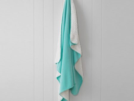 Montana Sherpa Mint Throw Rug by Bianca Online now