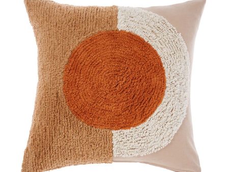 Aida Coral 48 x 48cm Cushion by Linen house Online Sale