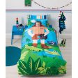 Croc Hunter Quilt Cover Set by Cubby House Kids Fashion