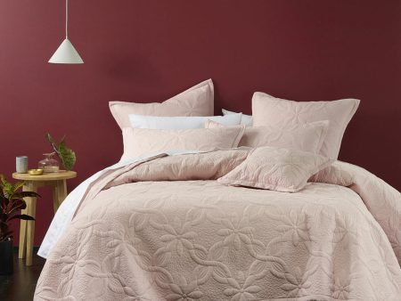 Krystal Blush Coverlet Set by Bianca For Cheap