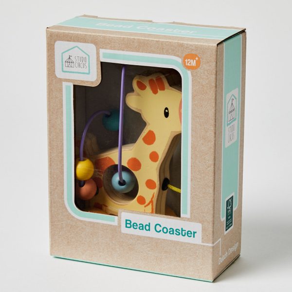 Giraffe Rolling Bead Coaster by Studio Circus Online now