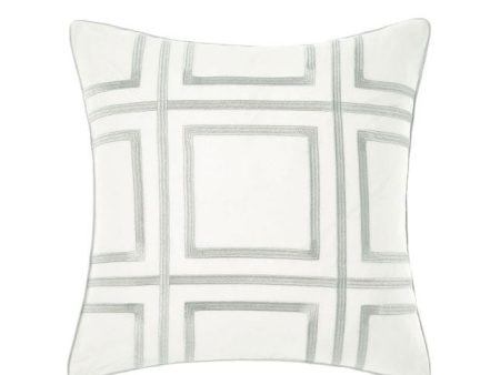 Treillage 50 x 50cm Cushion by Linen House For Sale