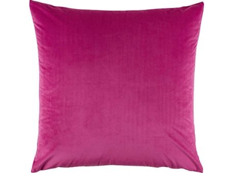 Vivid Velvet 43x43cm Filled Cushion Fuchsia by Bianca Discount