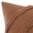 Adalyn Pecan 50 x 50cm Cushion by Linen House Sale