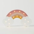 Rainbow Wooden Light by Pilbeam Living Fashion