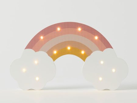 Rainbow Wooden Light by Pilbeam Living Fashion