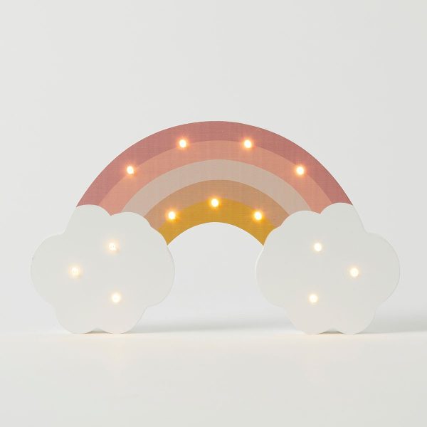 Rainbow Wooden Light by Pilbeam Living Fashion