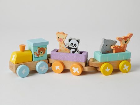 Wooden Train by Studio Circus Cheap