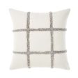 Lyndon Charcoal European Pillowcase by Linen House Fashion