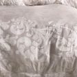 Verity Gold Quilt Cover Set by GRACE Linen House on Sale