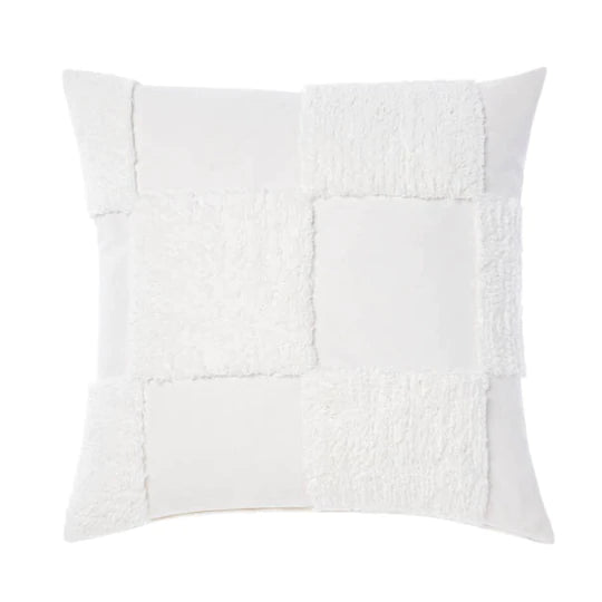 Memphis White Cushion 48 x 48cm by Linen House Supply