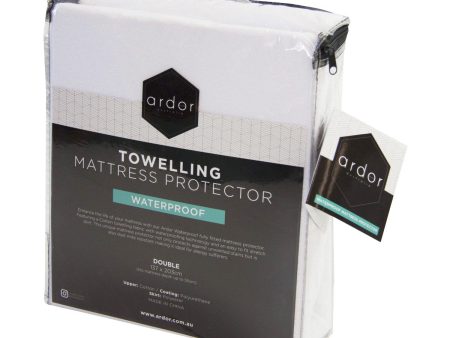 Waterproof Towelling Mattress Protector by Ardor Home Hot on Sale