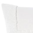 Memphis White Cushion 48 x 48cm by Linen House Supply