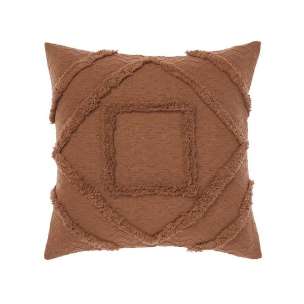 Adalyn Pecan 50 x 50cm Cushion by Linen House Sale