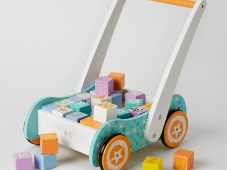 Baby Walker With Blocks by Studio Circus on Sale