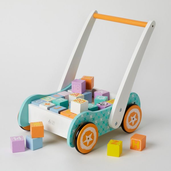 Baby Walker With Blocks by Studio Circus on Sale