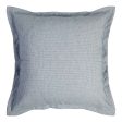 Marina Blue European Pillowcase by Private Collection For Cheap