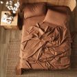 Terra Organic Cotton PECAN Mega Sheet Set by Linen House Online