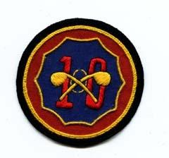 10th Chemical Depot Custom made Cloth Patch Hot on Sale