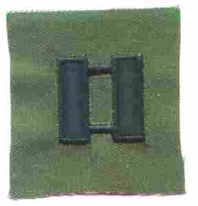 US ARMY Captain Rank insignia in Subdued Discount