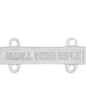 Small Bore Rifle Qualification Bar in Silver Oxide Online