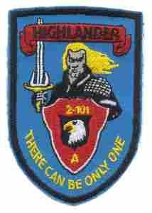 101st Aviation 2nd Battalion Company A Patch Discount