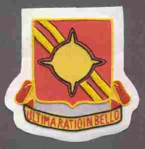 100th Field Artillery Rocket Battalion Custom made Cloth Patch For Sale