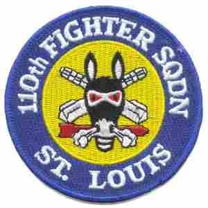 110th Fighter Squadron USAF Fighter Patch on Sale