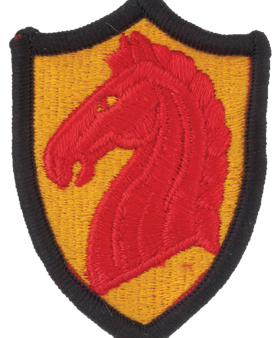 107th Armored Cavalry Full Color Patch For Cheap