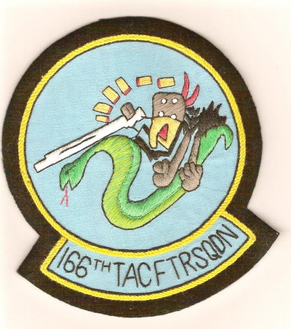 166th Tactical Air Command Fighter Squadron Patch Online now