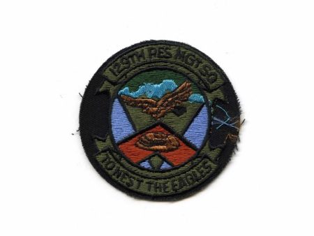 129th Radio Squadron Mobile Subdued Patch Online Sale