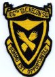 106th Tactical Air Command Reconnaissance Squadron Patch For Sale