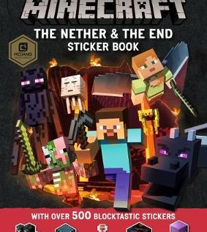 Minecraft The Nether and the End Sticker Book For Cheap