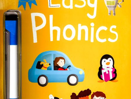 School Success: Easy Phonics: Wipe-clean book with pen For Discount